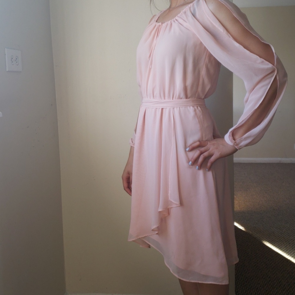 ❤Jennifer Lopez Soft Pink Dress size XS